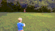 golf kid GIF