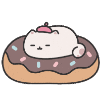 Cat Relaxing Sticker
