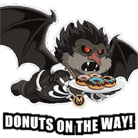Hungry Cake Sticker