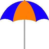 Raining Florida Gators Sticker by University of Florida