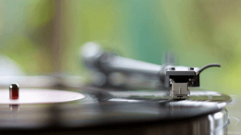 record player spinning GIF by Living Stills