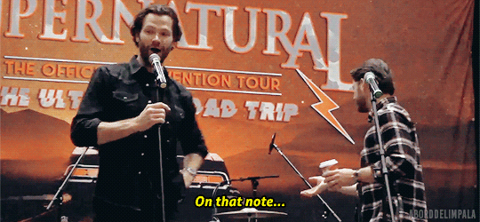 Jensen Ackles Rim Shot GIF