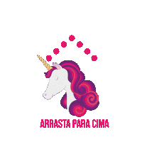 Unicorn Arrasta Sticker by Believed Fashion Brand