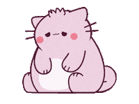 Cat Love Sticker by Pembe