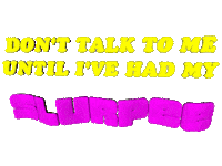 Coffee Dont Talk To Me Sticker by Mannn