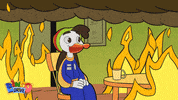 This Is Fine On Fire GIF by Bingo Drive