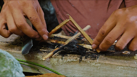 Stressed Fire GIF by Survivor CBS