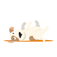 Cane Sticker by Alisupermercati