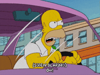 Episode 7 Car GIF by The Simpsons