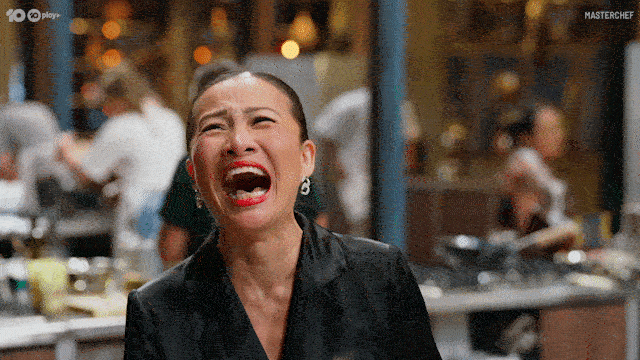 Poh Ling Yeow Laughing GIF by MasterChefAU