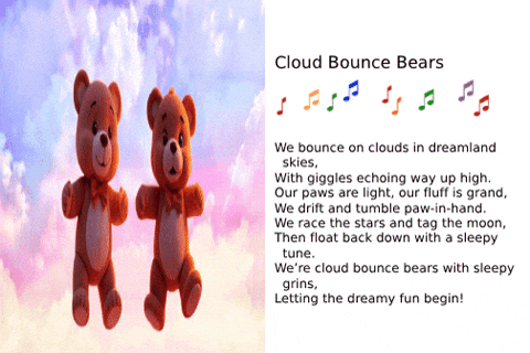 Teddy Bears Animated Cards GIF