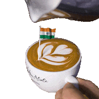 Coffee Time India Sticker by Dritan Alsela Coffee