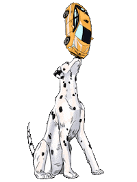 Spot The Dog Nyc Sticker by NYU Langone Health