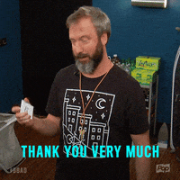 celebrity big brother thank you GIF by Big Brother After Dark