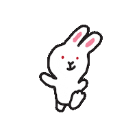 Bunny Rabbit Sticker by Klairs