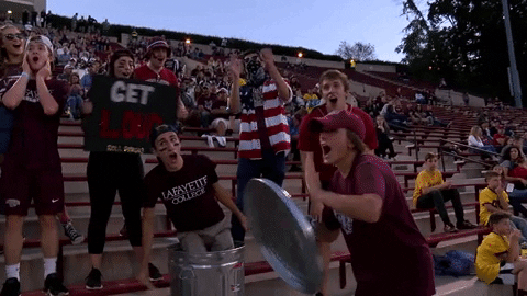 LafayetteLeopards giphyupload fans lafayette leopards GIF