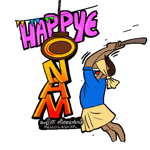 Onam Manglish Sticker