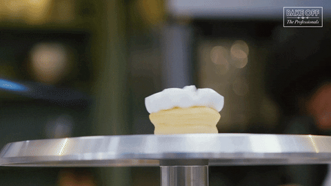 Loop Satisfying GIF by The Great British Bake Off