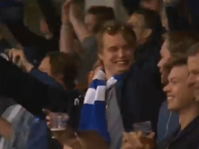 Happy Crowd GIF by IFK Göteborg