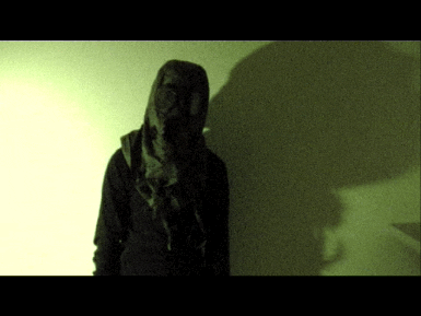 outer space gas mask GIF by Charles Pieper