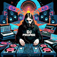 DJ_PROPER music dj hip hop proper GIF