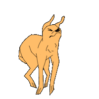 StillFrms animation dog scared doggo Sticker