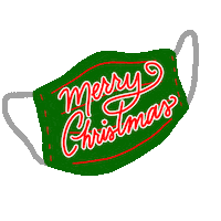 Stay Inside Merry Christmas Sticker by INTO ACTION