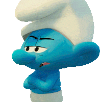 Rihanna Smurf Sticker by Smurfs Movie