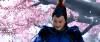 san sheng san shi shi li tao hua GIF