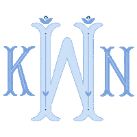 kristinwinchester knw kristin winchester knw logo Sticker