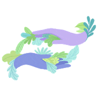 Sticker Plants Sticker by Bare Tree Media