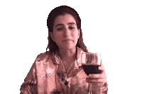 vowandvast time wine girlboss productivity Sticker