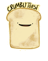 Logo Illustration Sticker by crumblytoast