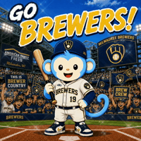 Milwaukee Brewers Baseball GIF by Respective