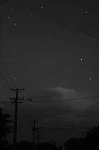 shooting star night GIF