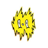 Shocked Summer Sticker