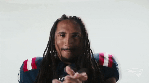 Excited Lets Go GIF by New England Patriots