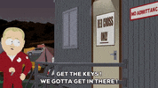 lifting stepping GIF by South Park 