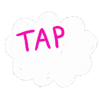 Tap Here Sticker