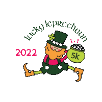St Patrick Running Sticker by Fit2Run, The Runner's Superstore
