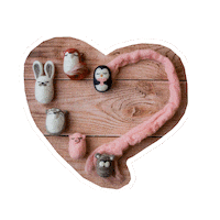 marielaanahi amor tierno needle dulzura Sticker