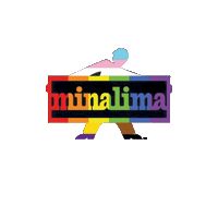 Pride Sticker by minalima