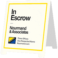 Pending Real Estate Sticker by Nourmand & Associates