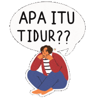 Sleep Sticker by Kreativv
