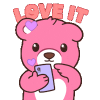 Love It Hearts Sticker by BEARISH