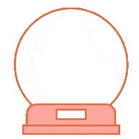 Snowglobe Sticker by Miss Tomorrow VA