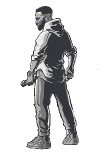 Ghetts Sticker by Swindle