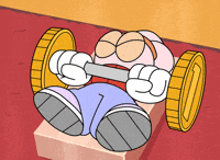 Gym Flex GIF by Globkins