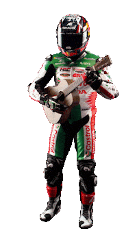 DAFYMOTO celebration guitar motogp guitare Sticker