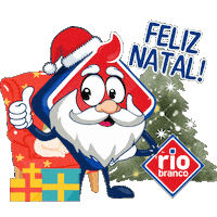 Feliz Natal Sticker by Rio Branco Energias
